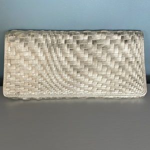 Cole Haan leather clutch.